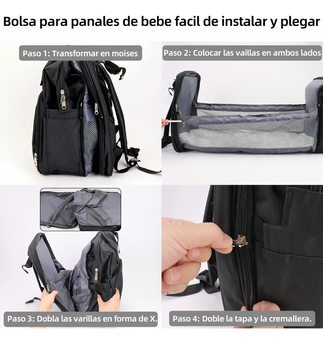 PAÑALERA CON CAMBIADOR