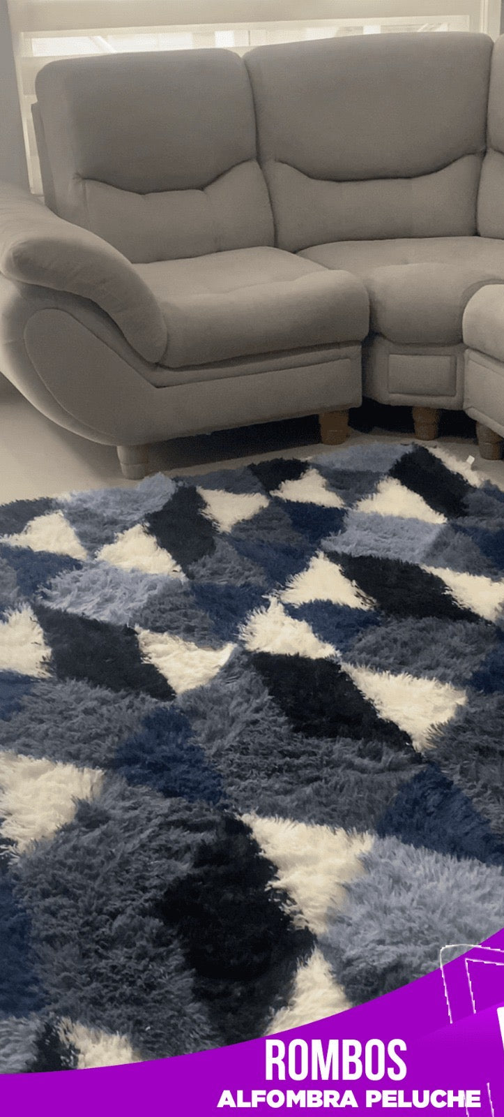 ALFOMBRA PELUCHE 2 mtr x 1,50