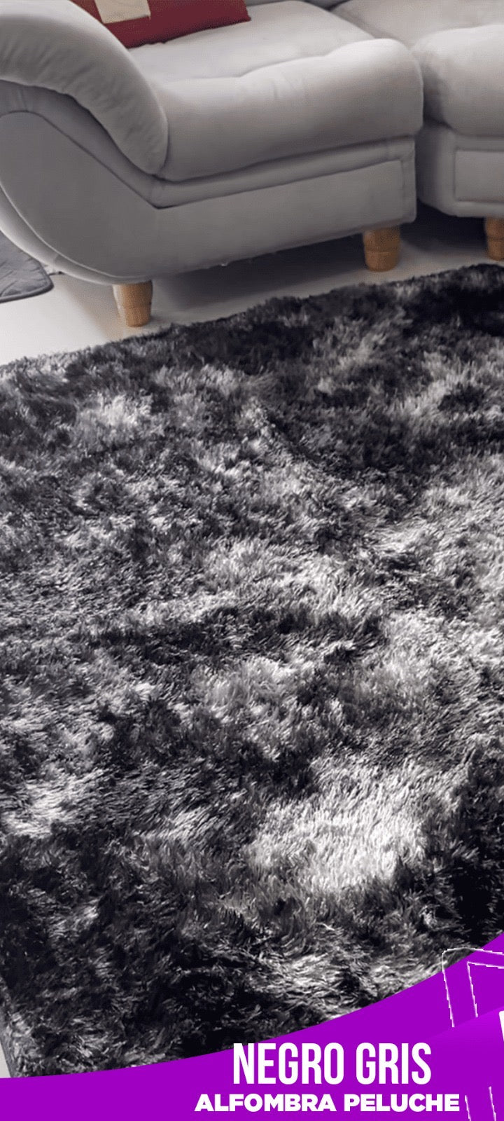 ALFOMBRA PELUCHE 2 mtr x 1,50