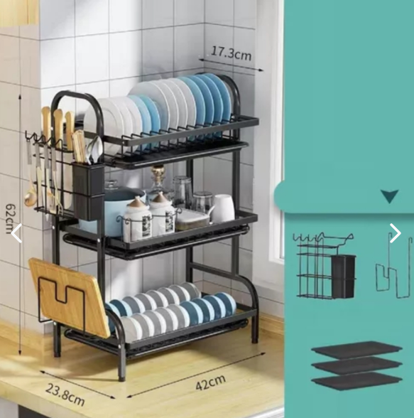 Escurridor de platos 3 Niveles