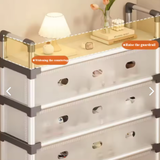 Zapatero cerrado Con Tapa 6 Niveles