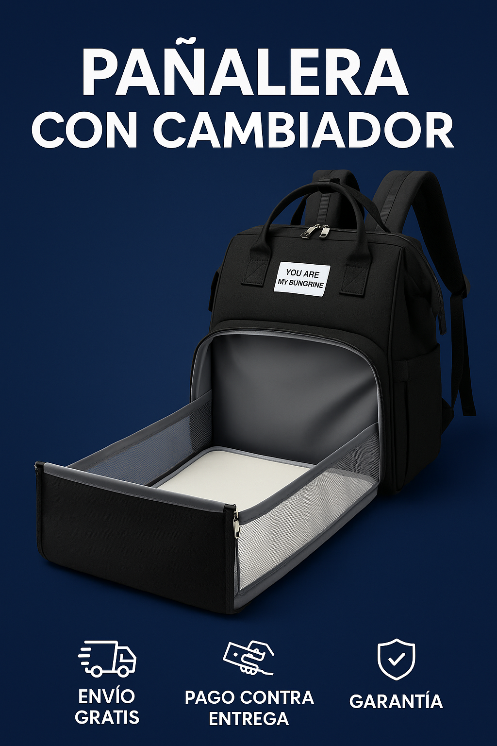 PAÑALERA CON CAMBIADOR