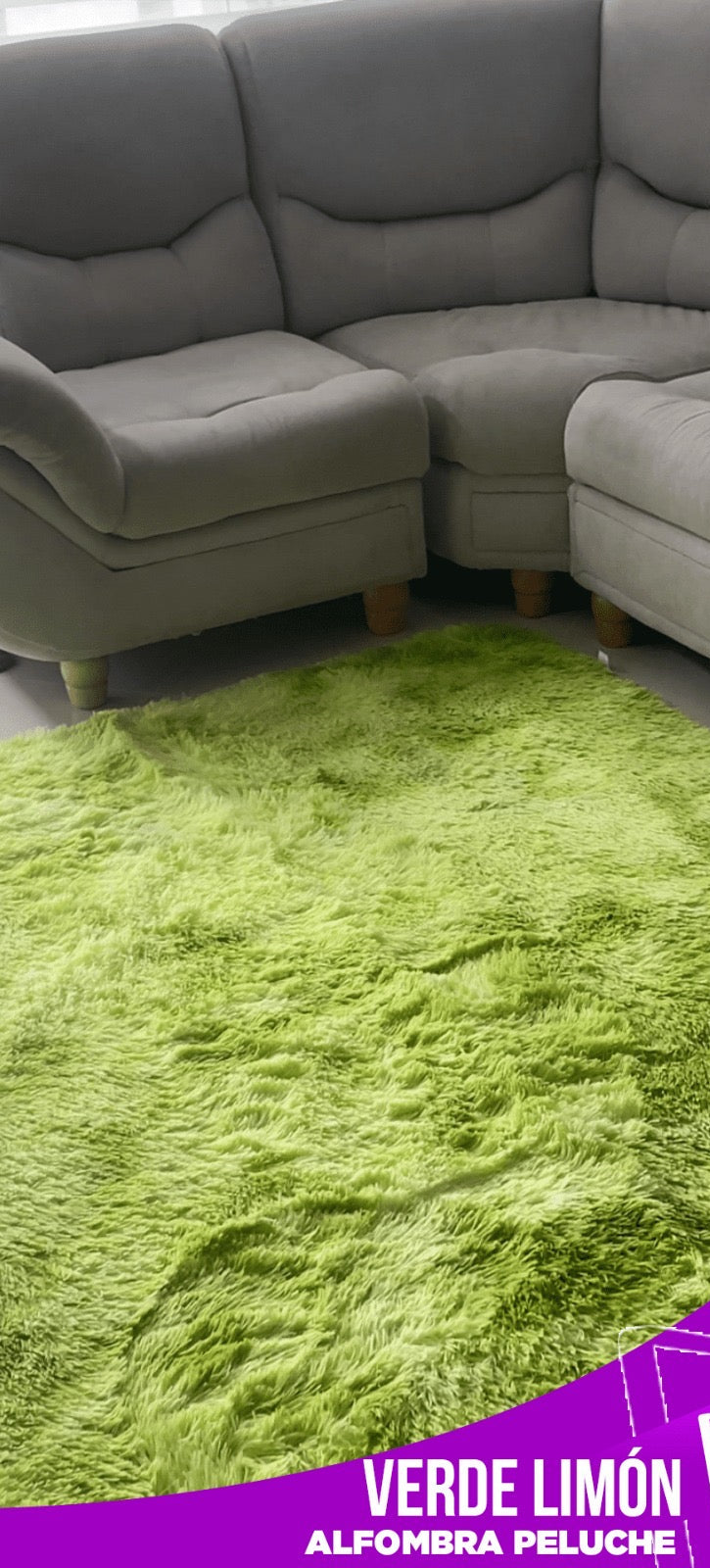 ALFOMBRA PELUCHE 2 mtr x 1,50