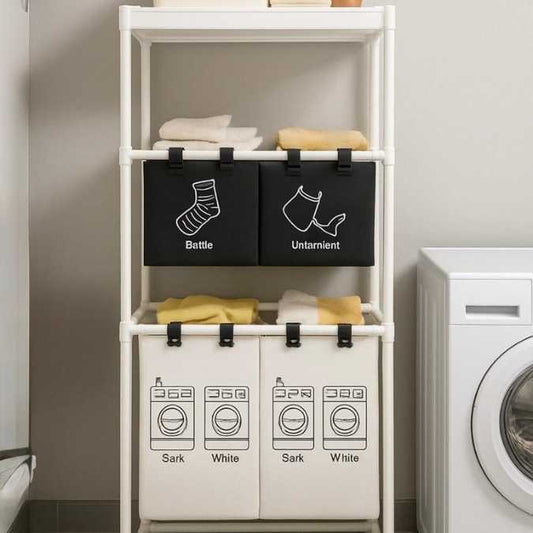 Organizador De Ropa Sucia 3 Niveles