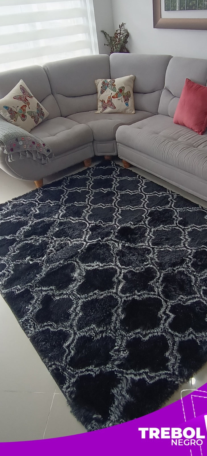 ALFOMBRA PELUCHE 2 mtr x 1,50