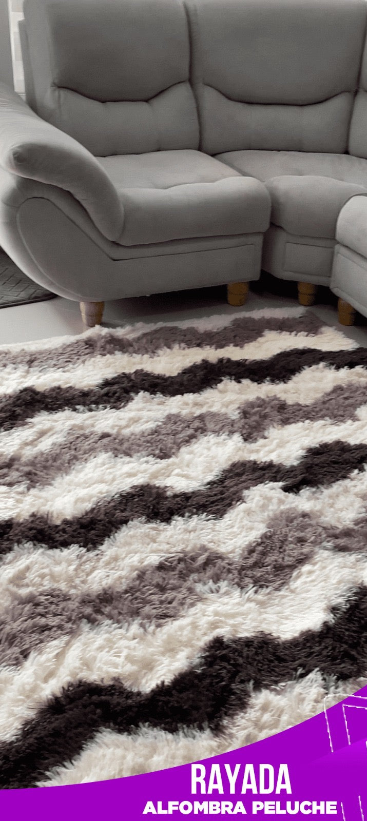 ALFOMBRA PELUCHE 2 mtr x 1,50
