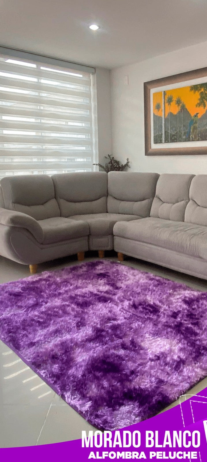 ALFOMBRA PELUCHE 2 mtr x 1,50