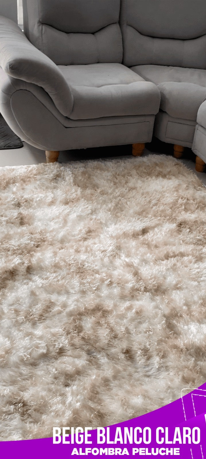 ALFOMBRA PELUCHE 2 mtr x 1,50