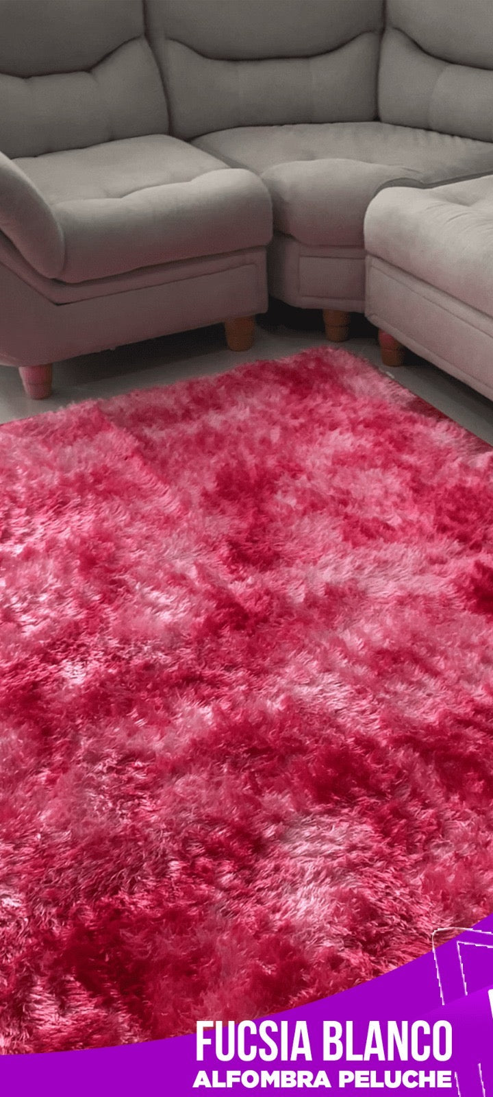 ALFOMBRA PELUCHE 2 mtr x 1,50