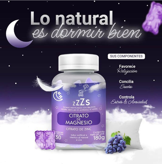 Gomitas de Citrato de Magnesio