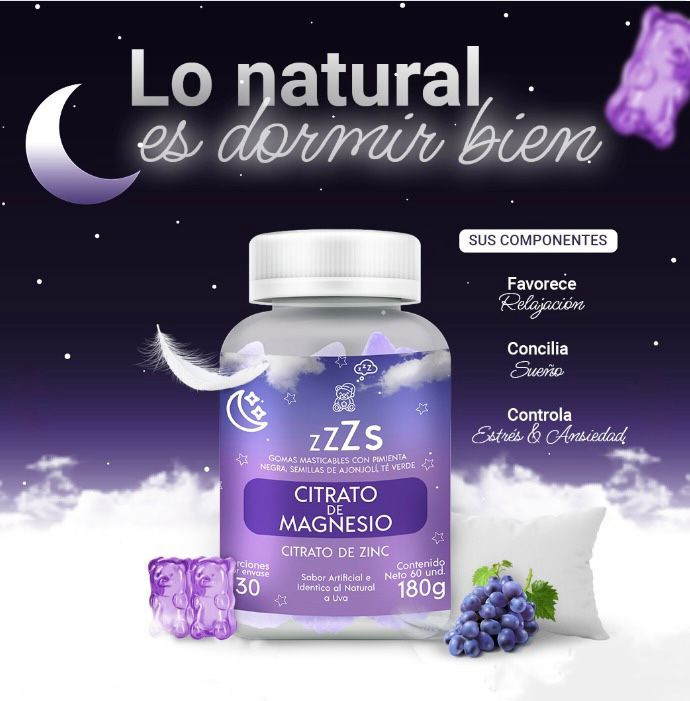 Gomitas de Citrato de Magnesio