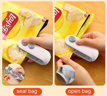 Mini Sellador De Bolsas Con Cortador Mag