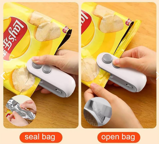 Mini Sellador De Bolsas Con Cortador Mag