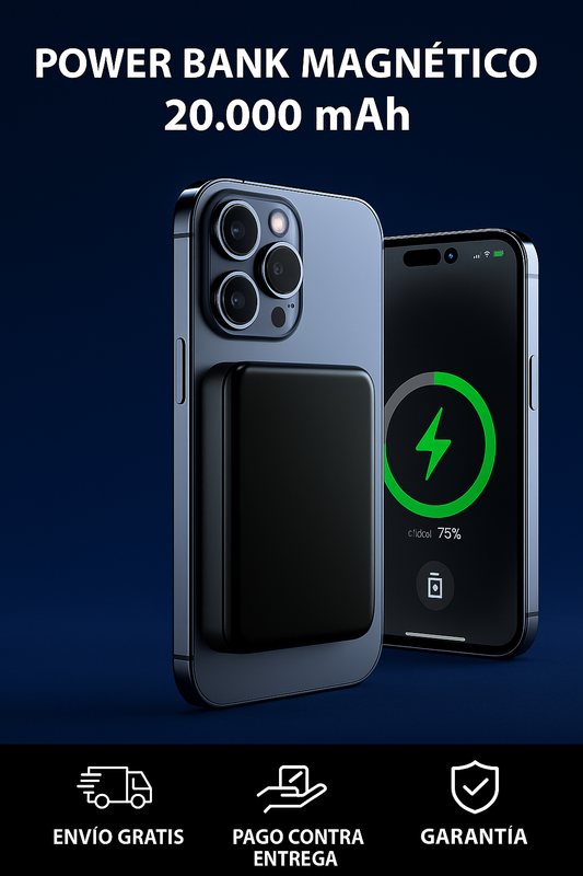 Power Bank Batería Portátil 20000mah