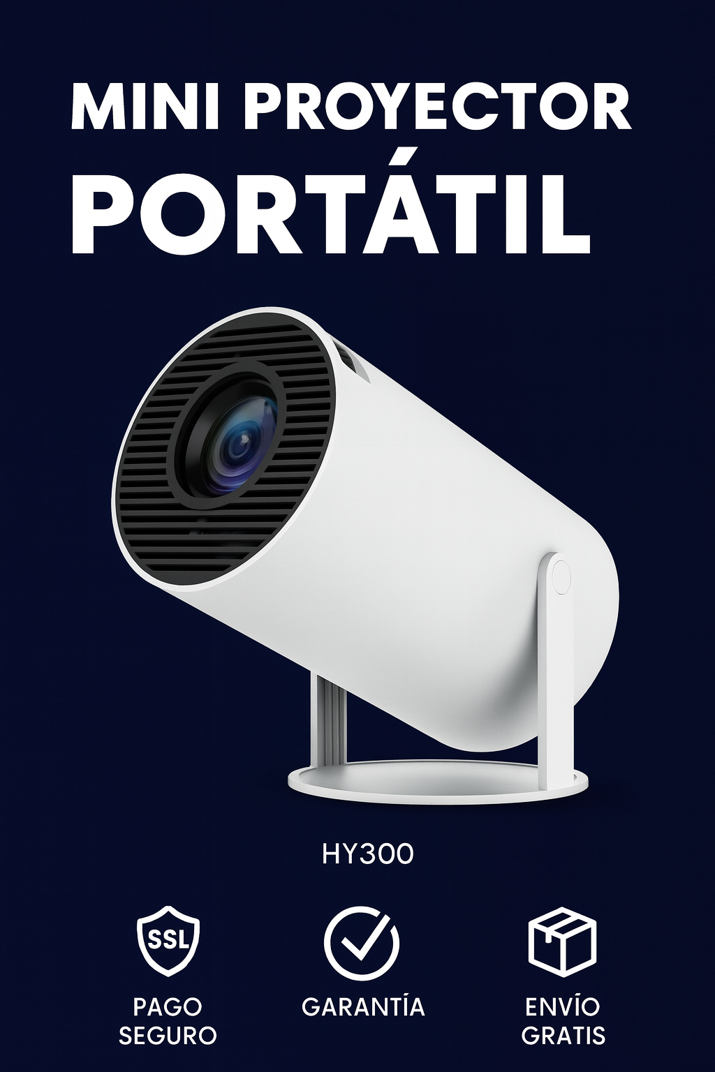 Mini Proyector Portátil HY300