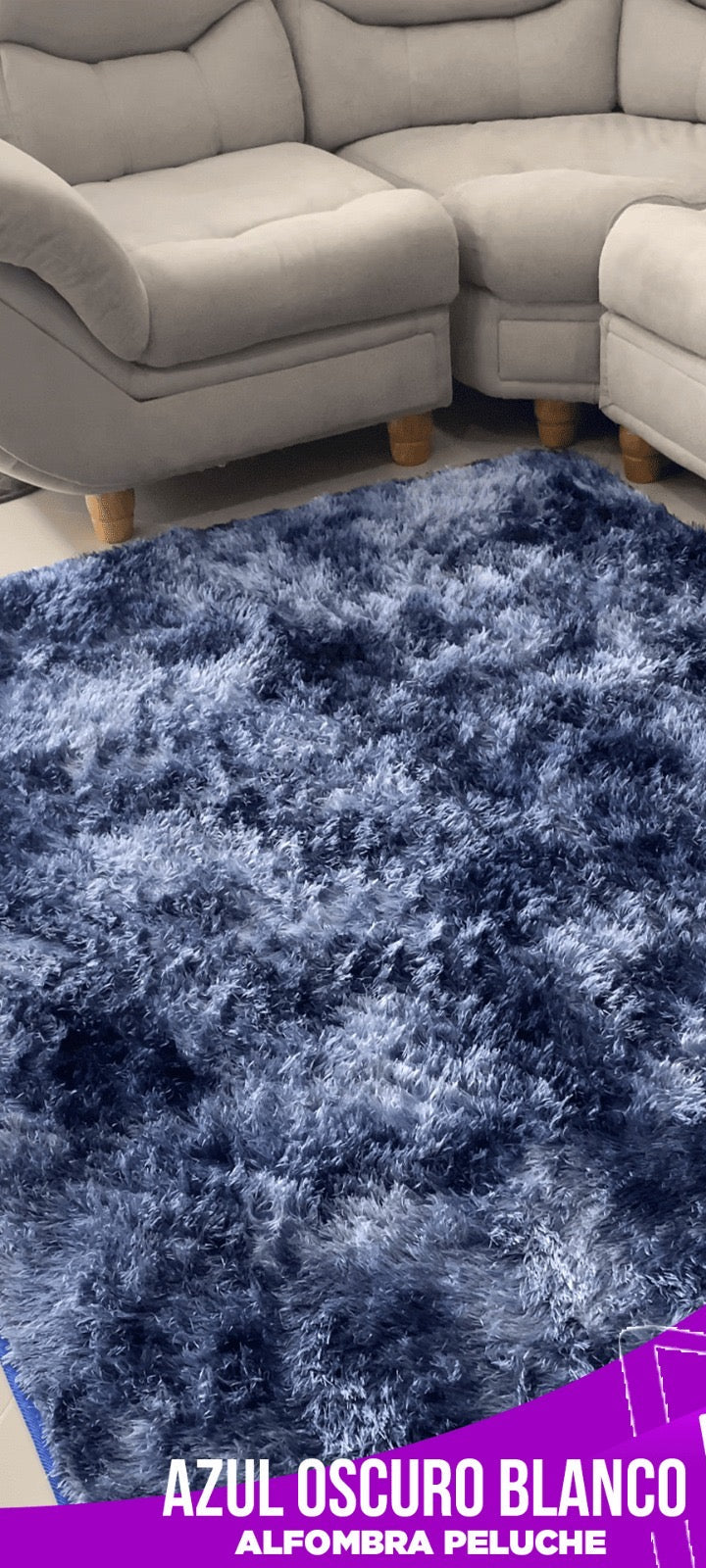 ALFOMBRA PELUCHE 2 mtr x 1,50